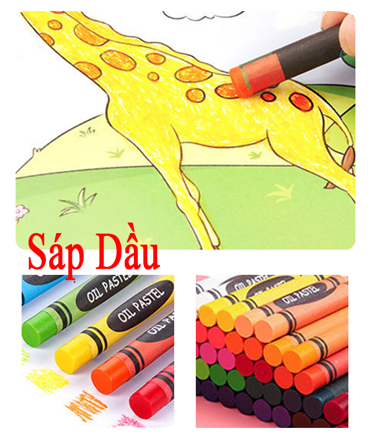 Hộp bút màu cho bé 42 chi tiết