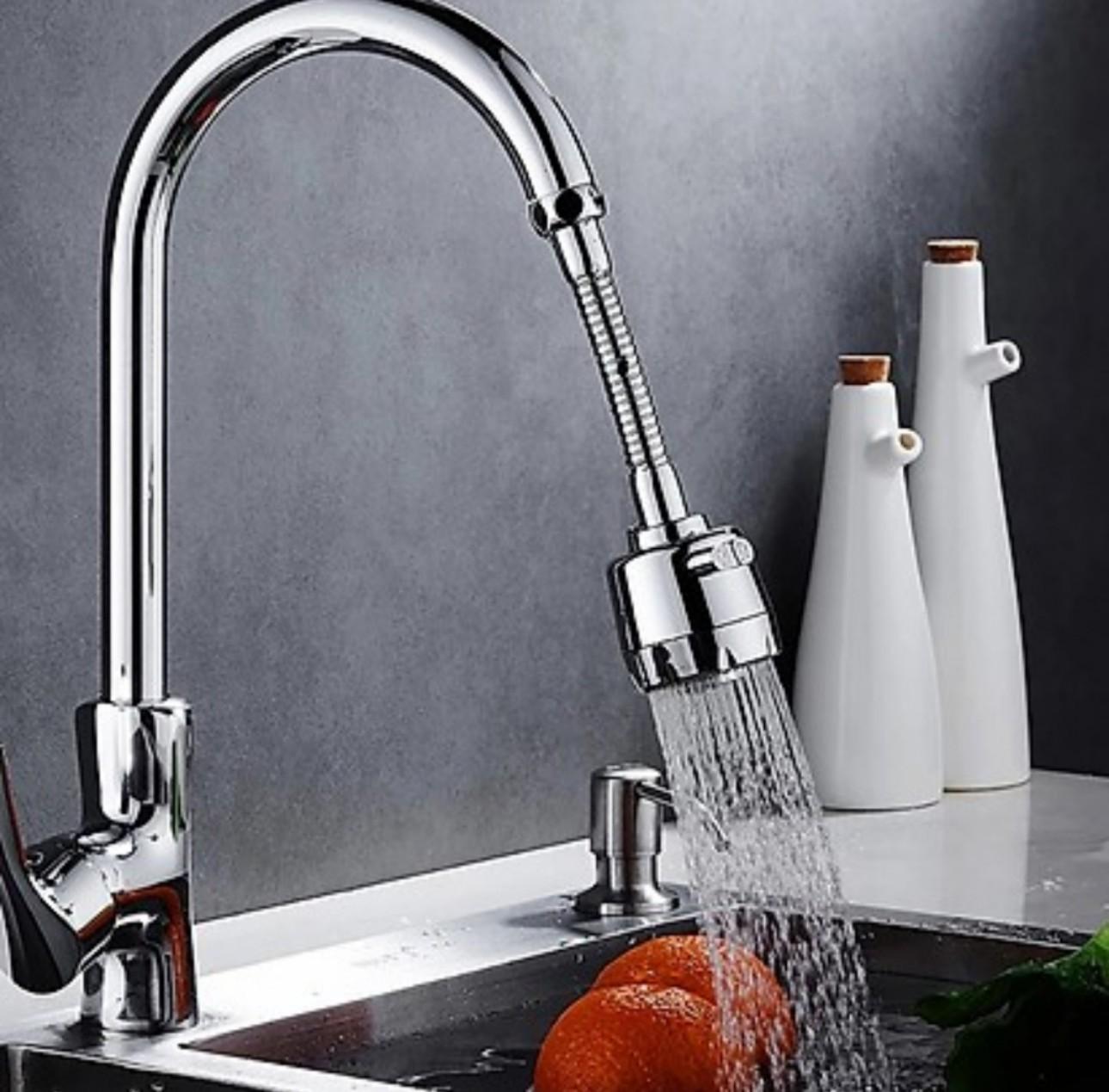 [HCM]Đầu vòi rửa bát tăng áp lực nước 2 chế độ phun