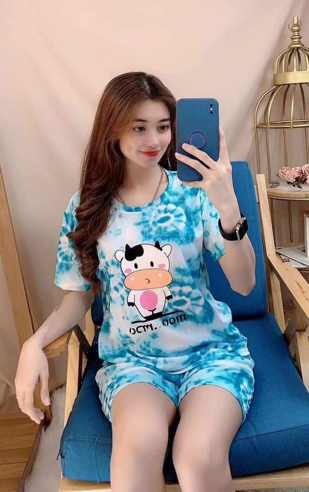 [HCM][XÃ KHO 1 NGÀY] BỘ PIZAMA  LỤA  ĐÙI  MẶC NHÀ- NHIỀU MẪU