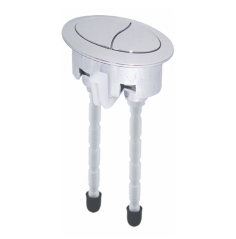 Nút nhấn xả bồn cầu 2 nhấn | nút nhấn xả bồn cầu hình Ovan cỡ 62 x 37mm