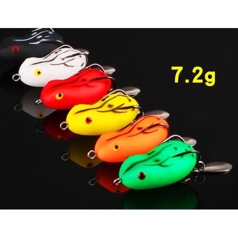 Mồi nhái giả thái lan, câu lure, nhái giả super frog thái lan