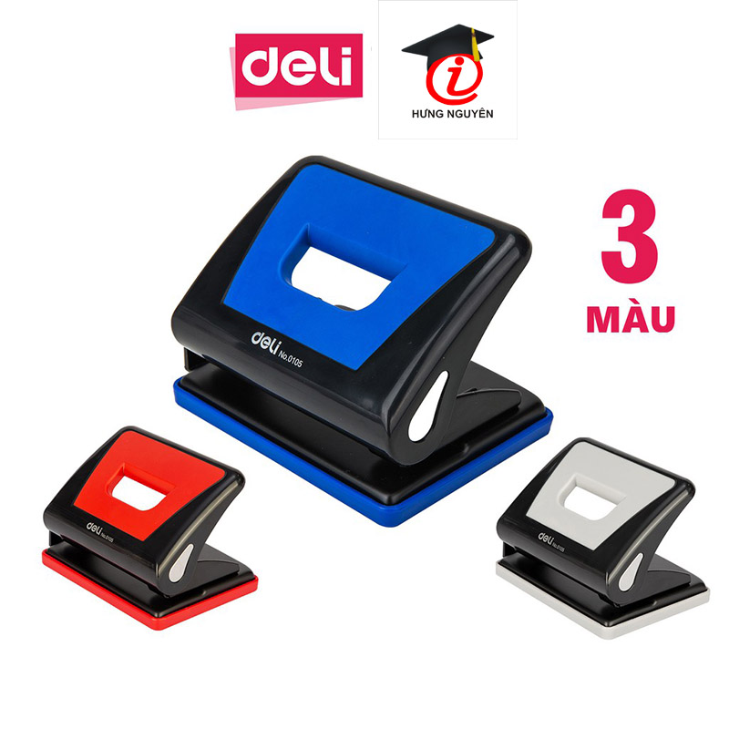 Dập lỗ - Đục lỗ Deli 15 tờ 0105