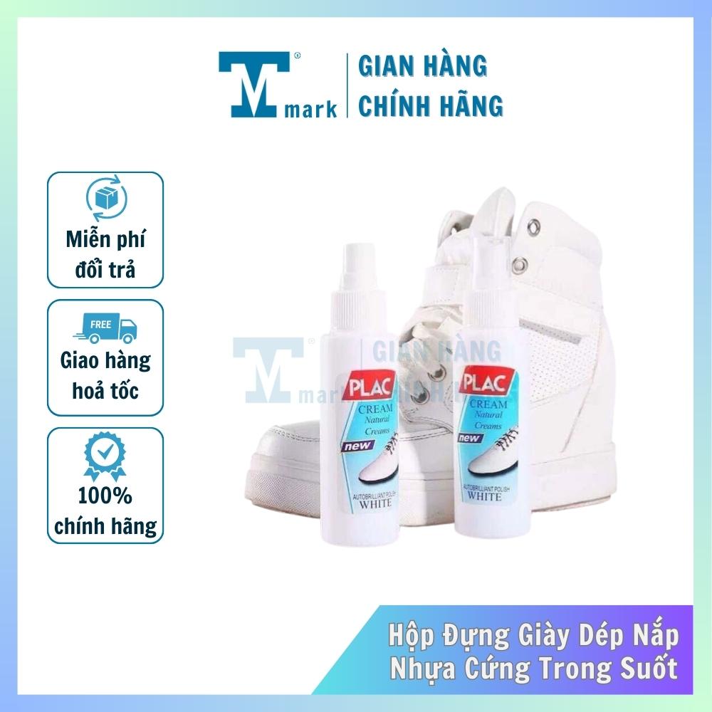 [HCM]Chai xịt lau giày và túi xách PLAC 100ml (trắng) Tmark - Chai xịt lau giày và túi xách PLAC 100ml - Chai Lau Giày Plac - Chai Xịt Trắng Giày Đa Năng - Siêu Sạch - Siêu Tiện Lợi