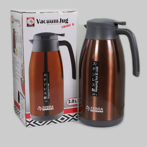 [HCM]BÌNH GIỮ NHIỆT INOX ZEBRA SMRAT 2 LÍT - 112943