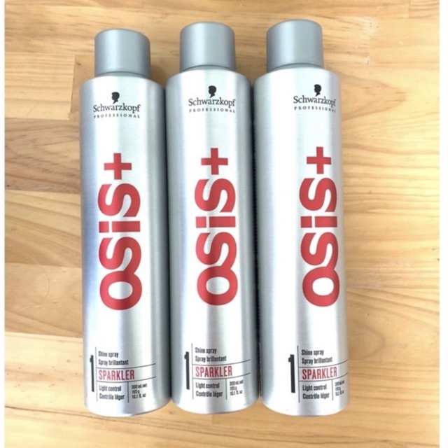 [Có bill] Keo Xịt Bóng tóc Osis+ 1 Sparkler 300ml (Hàng Nhập Đức)