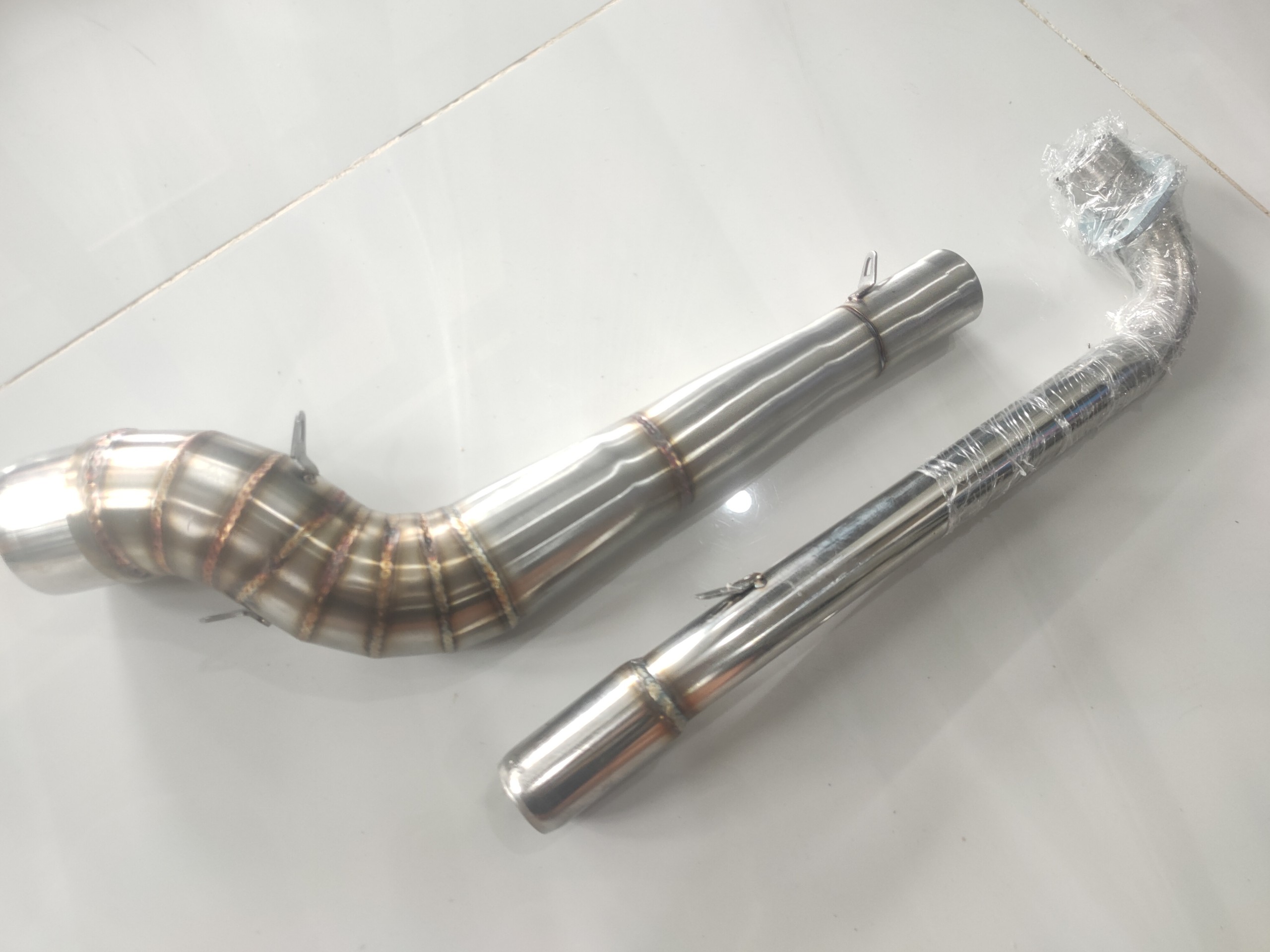Cổ Cong 2 Khúc 304 Lắp Cho Wave 110 + RSX + Wave Black + Wave 2019 ....