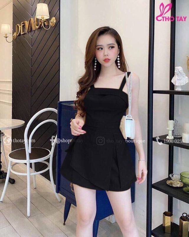 Sét Áo Và Chân Váy Có Lót Cực Chất Thời Trang Bambo