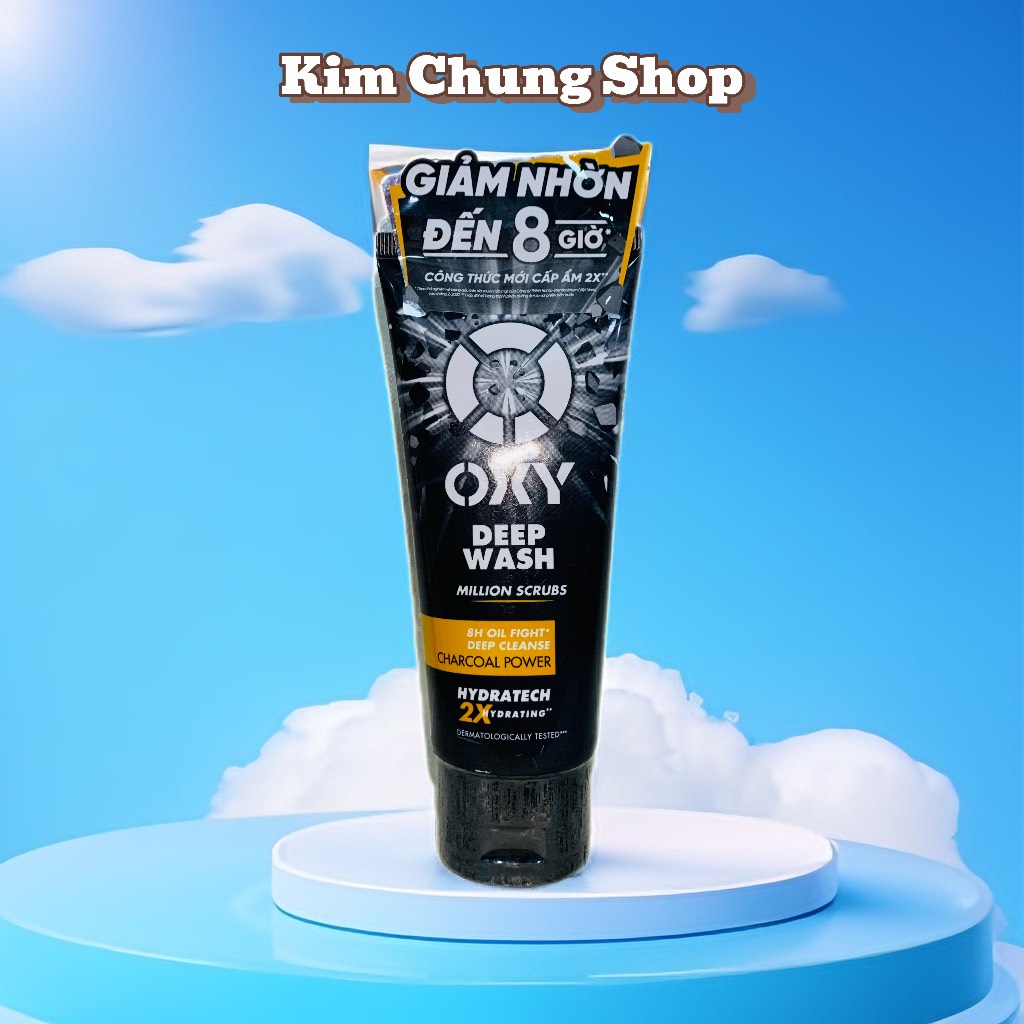[Tuýp 100g] Sữa rửa mặt Oxy (Sạch nhờn sáng da/ngừa mụn)