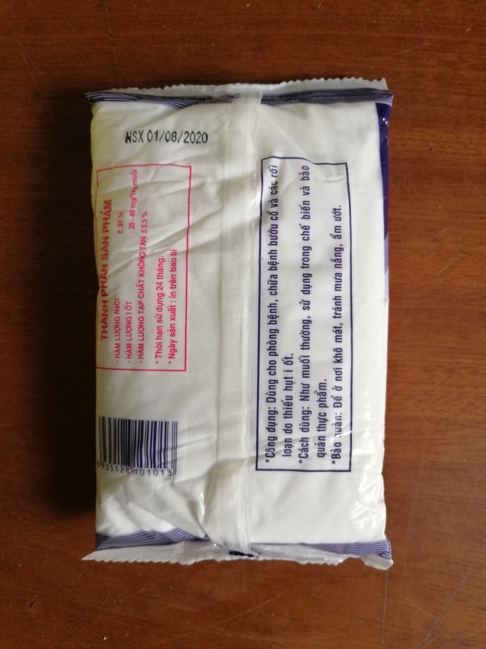 Combo 2 Gói Muối I - Ốt  - Bạc Liêu 500g