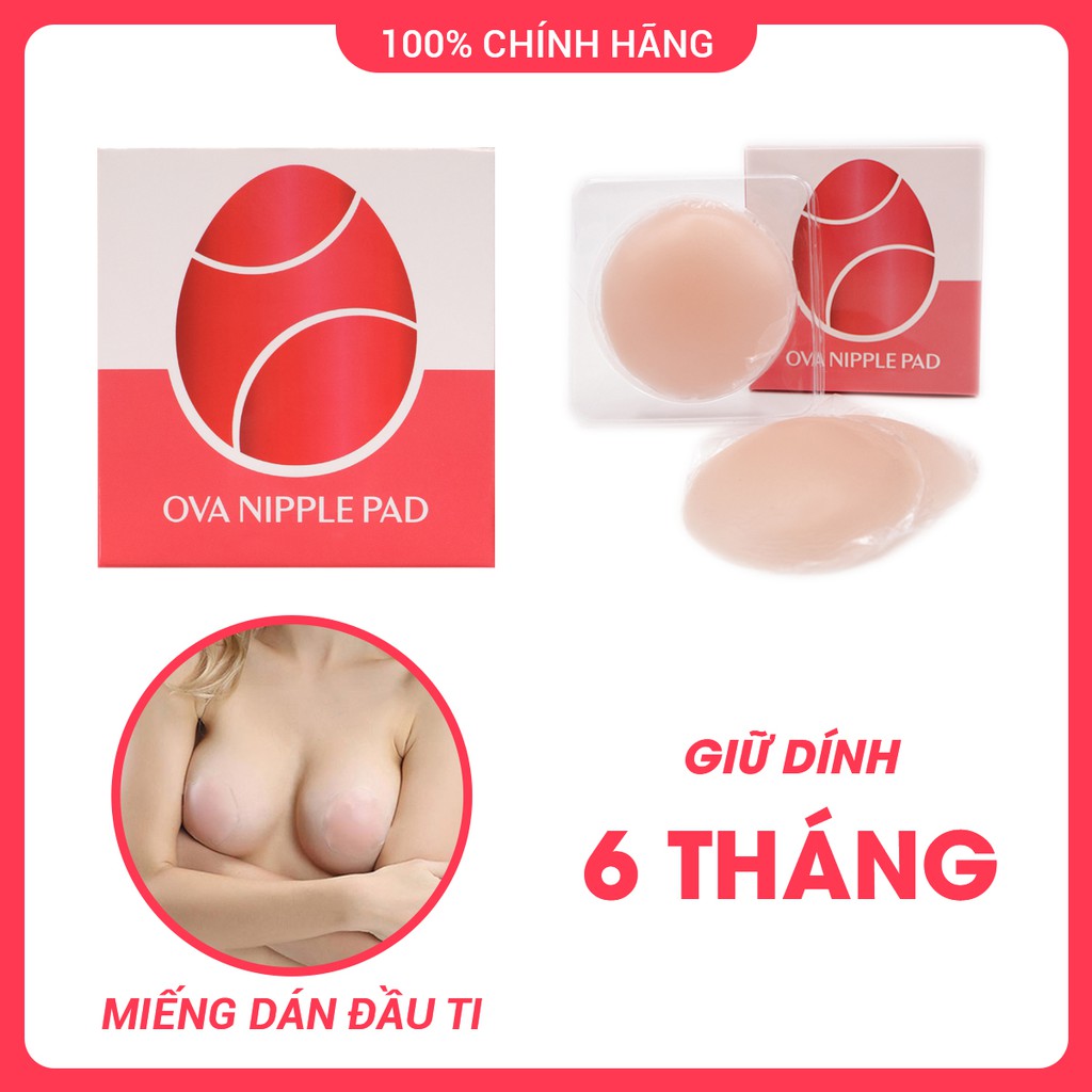 [ Quà Tặng ] 2 Miếng dán đầu Ti Silicon Nipple Pad (1 Đôi) .ĐTVM
