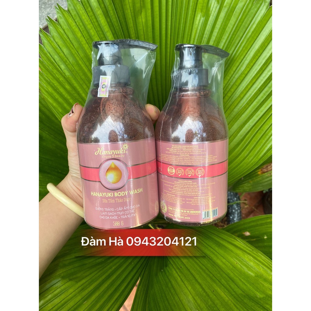 Sữa tắm Hanayuki dưỡng da dịu nhẹ-HANAYUKI BODY WASH- Sữa Tắm Hana