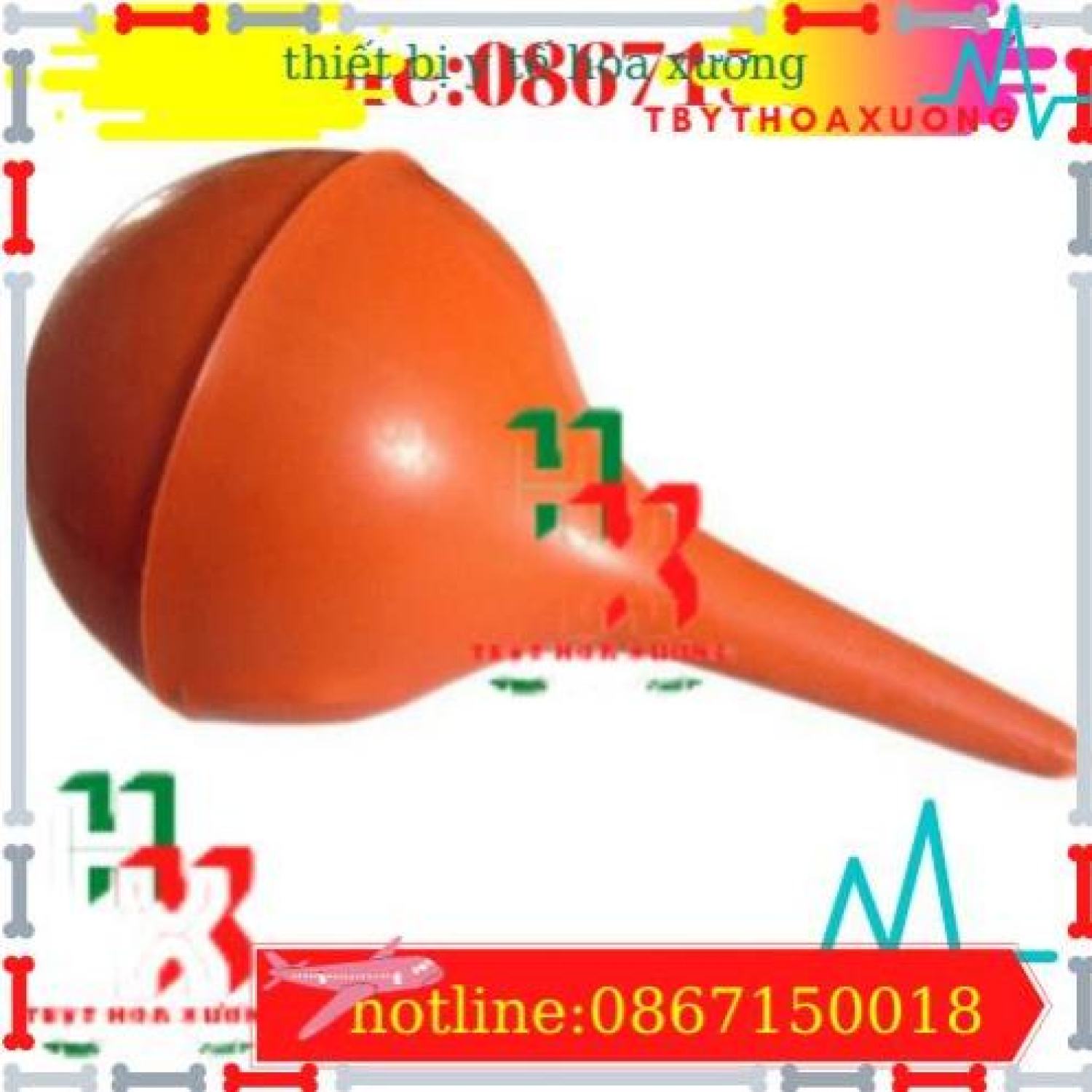 Quả bóp cao su 90ml - quả bóp đuôi chuột 90ml