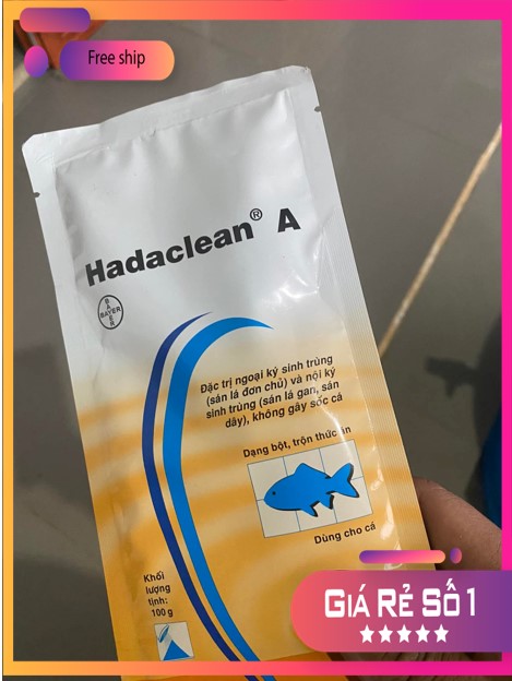 Hadaclean a cho cá - gói 100g