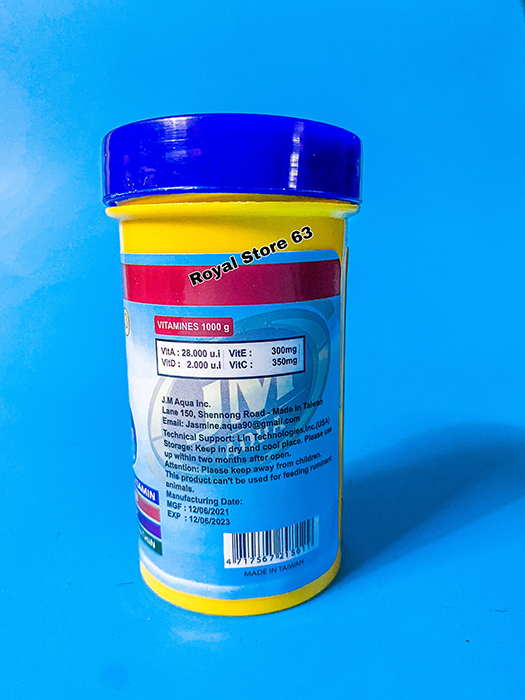 Discus Granules thức ăn cao cấp cho cá Dĩa JM Aqua (50gram)