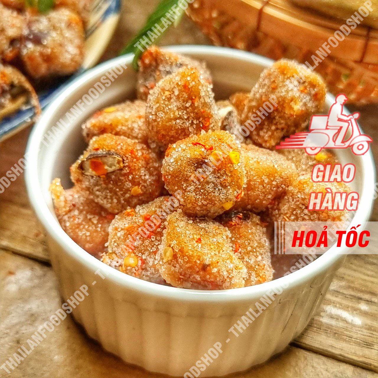 Kẹo Me Cay Đặc Sản Đà Lạt - Lon 500gr