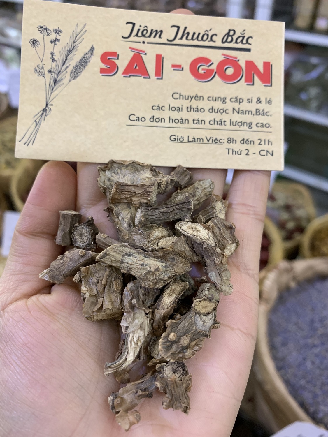 Dây thần thông hữu cơ 500gram tiệm thuốc bắc sài gòn