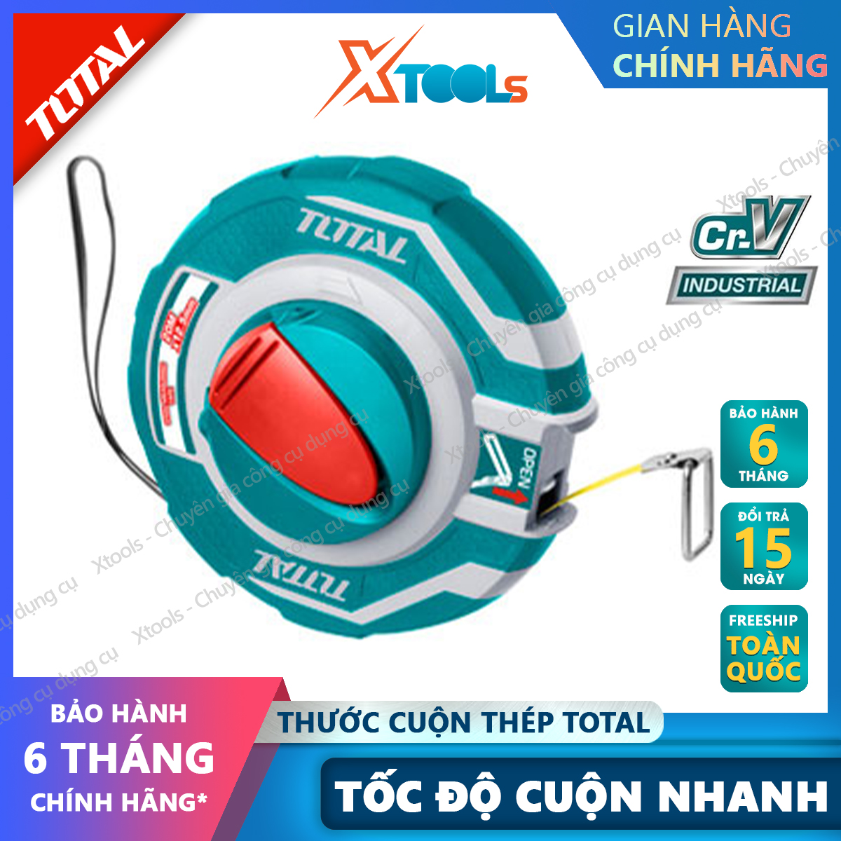 Tape measure steel roll total 20-30mx12.5mm, size roll multi-purpose plastic abs coated rubber super durable, speed rapid rolling [XTools] [xsafe]