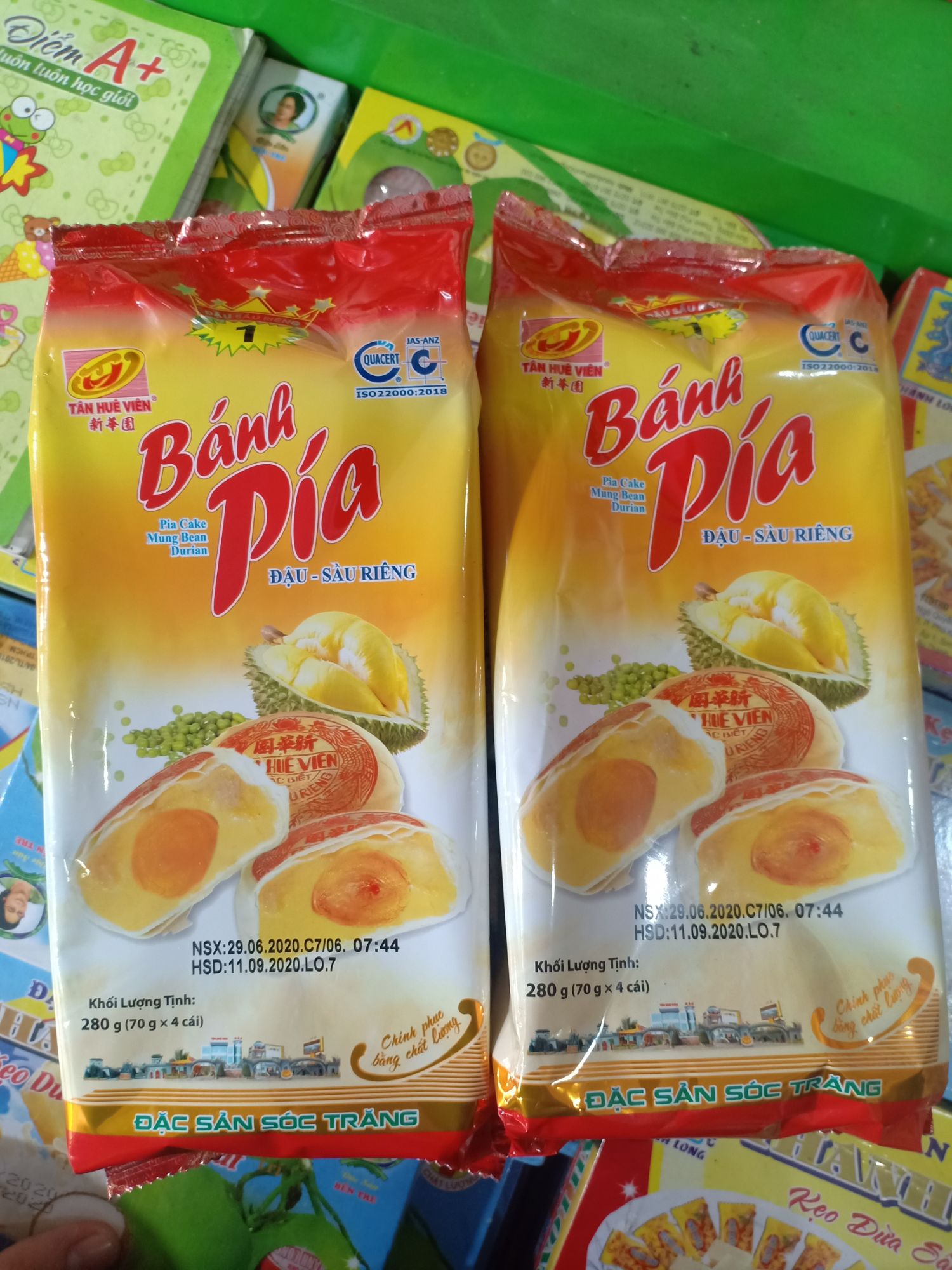 bánh pía Tân Huê viên số 1 (1bộ 2 gói)