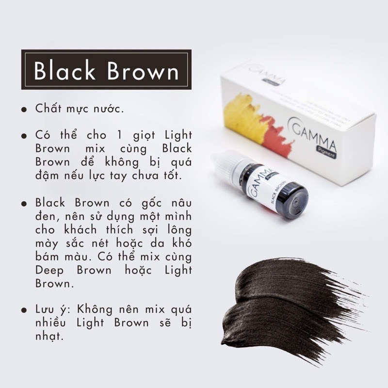 Mực Gamma mini 3,3ml, Fullsize 10ml
