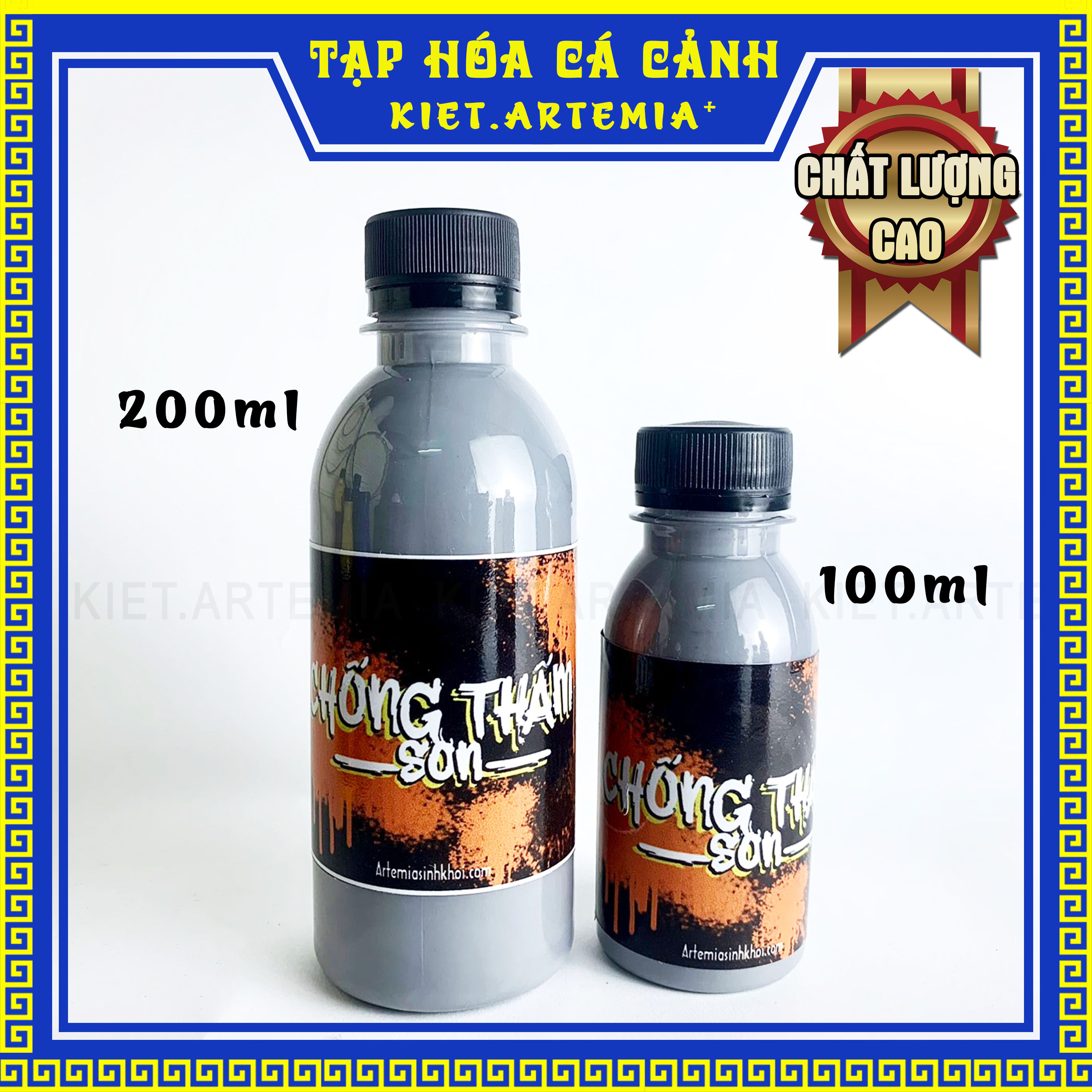 Sơn chống thấm thùng xốp nuôi cá