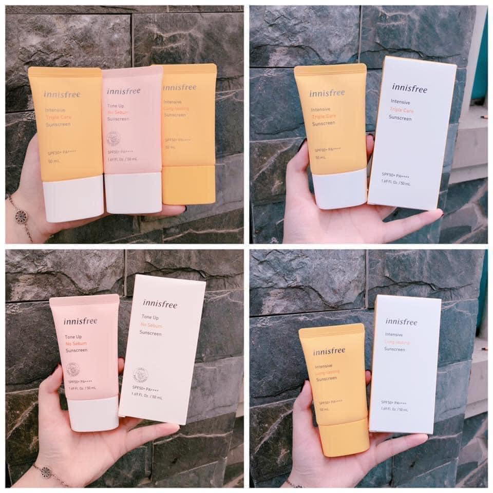 Kem Chống Nắng Nine's Beauty SPF 50+++ tem check chính hãng 50g