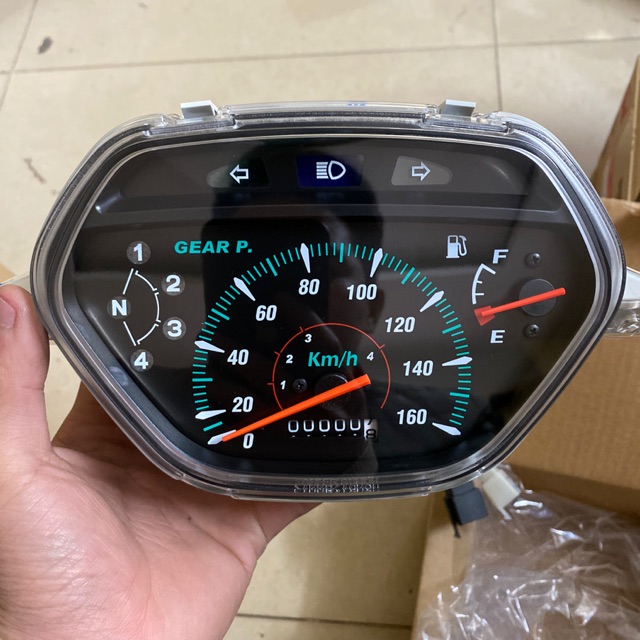 [Free ship đơn 50k] Đồng hồ xe Wave Anpha, đồng hồ cho xe wave nhỏ hàng đep như zin--