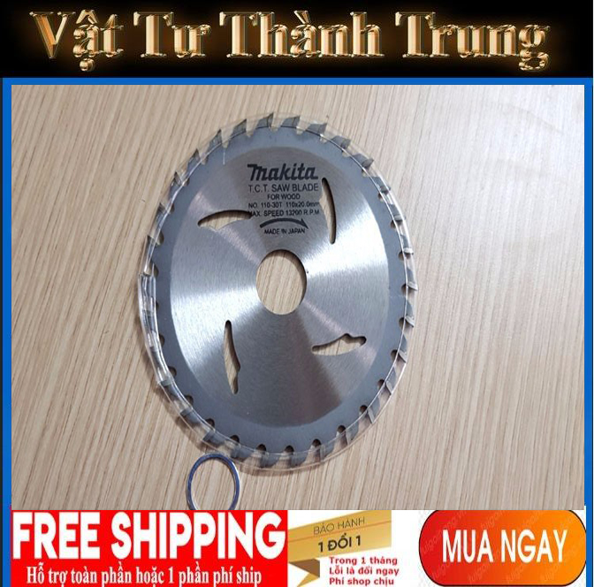 Lưỡi cắt gỗ makita 110mm x 20mm