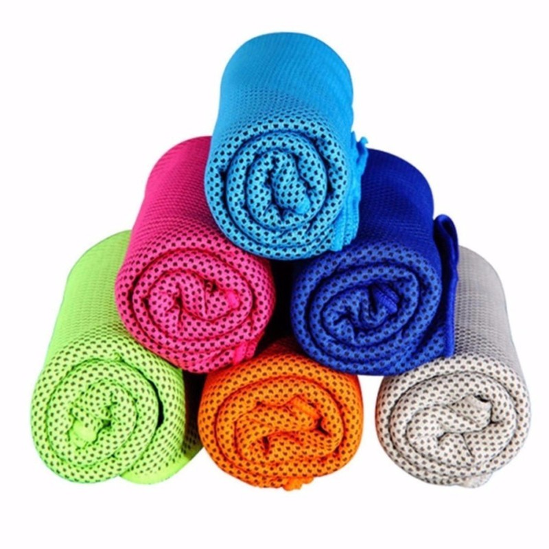 Khăn Lạnh Tập Thể Thao Làm Mát Đa Năng 93x30 cm