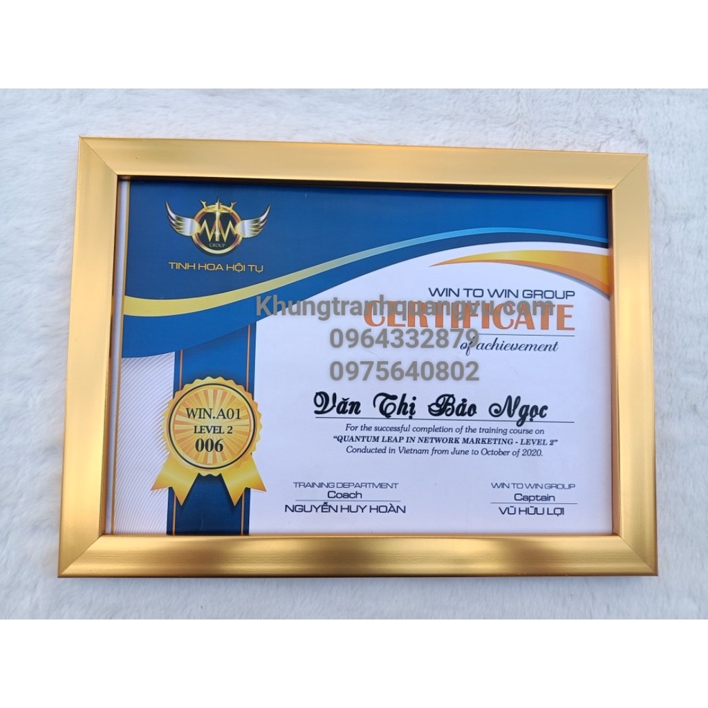 khung ảnh treo tường(20x30. 25x35. 30x40)cm mặt kính