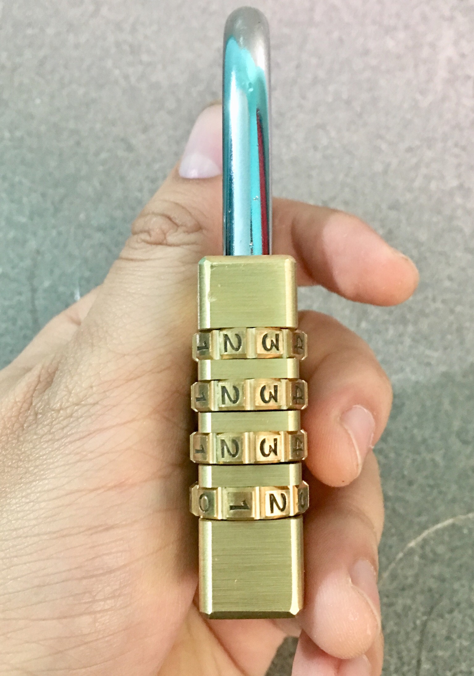 [HCM]Ổ KHÓA 4 SỐ AIERHUA 60 MM - AH-604