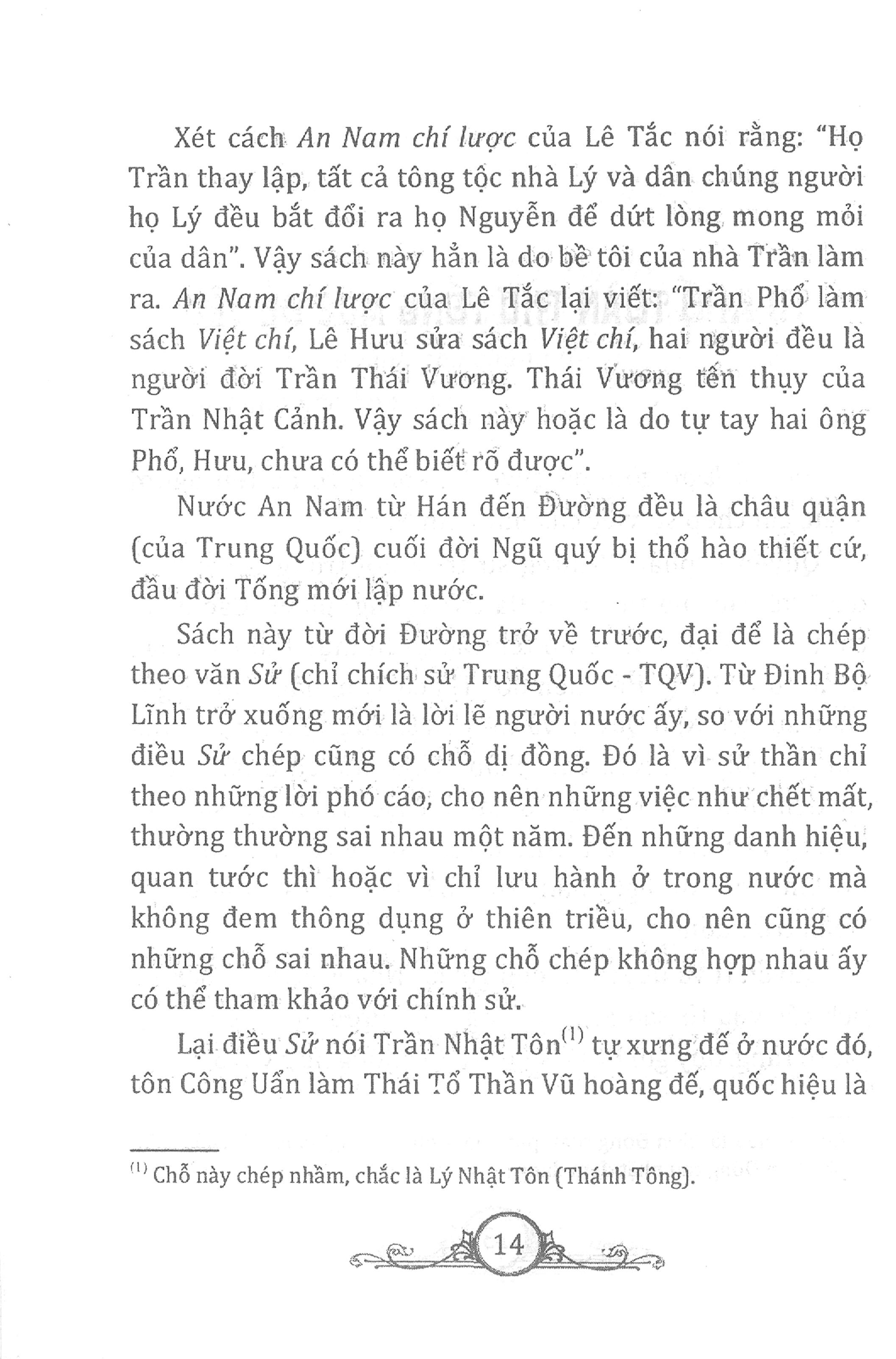 Việt Sử Lược