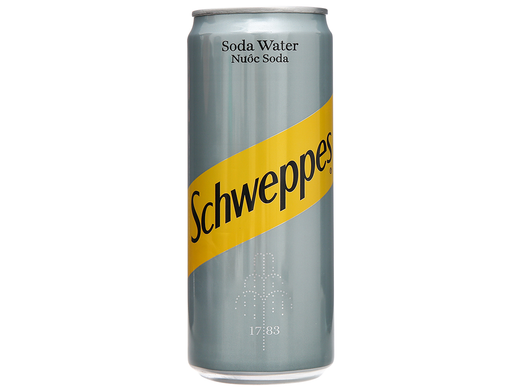 LỐC 6 LON SODA SCHWEPPES 330ML
