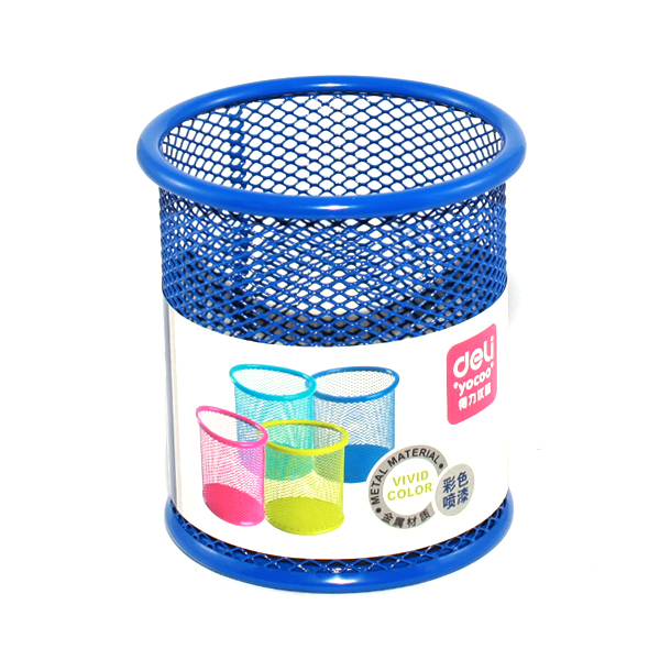 Ống cắm bút Deli 9153 nhiều màu