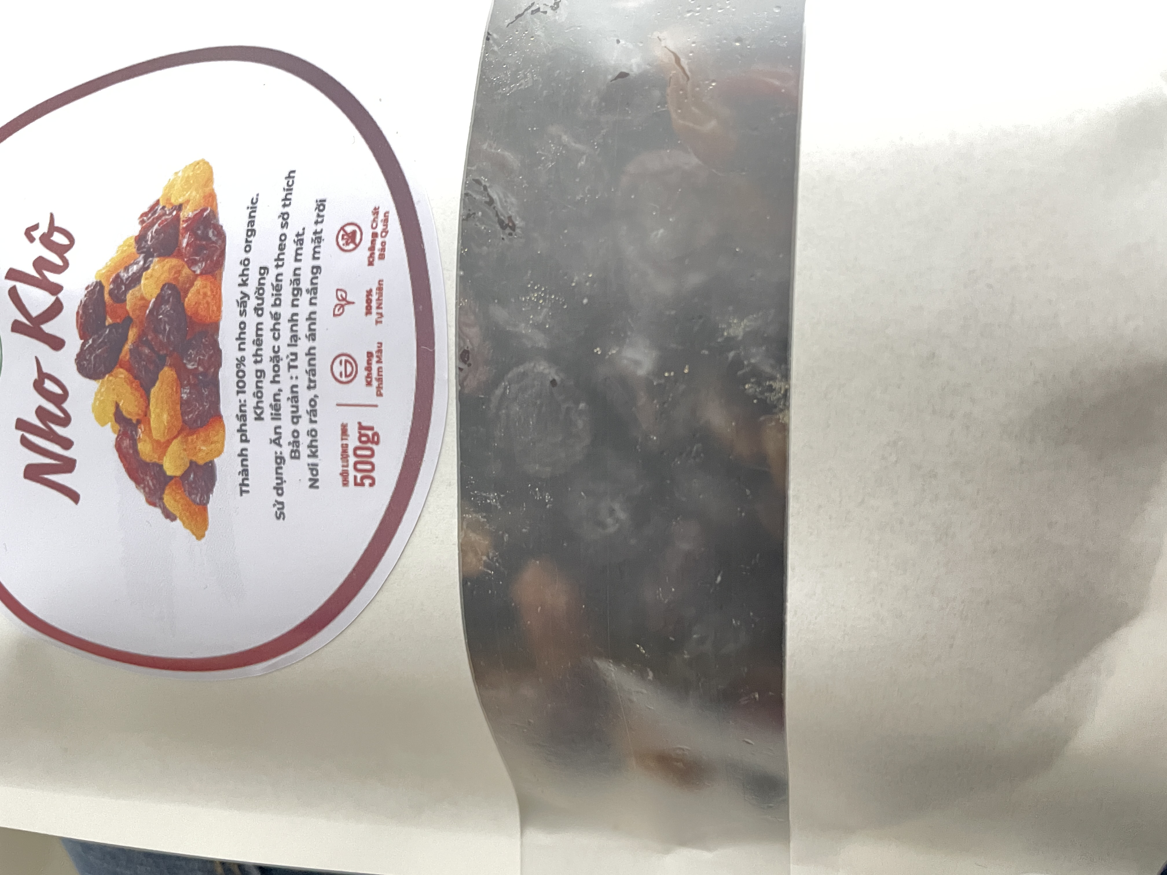 [BÌNH DUONG] Nho khô - Nho nâu Ấn Độ - Malayar- 500gr