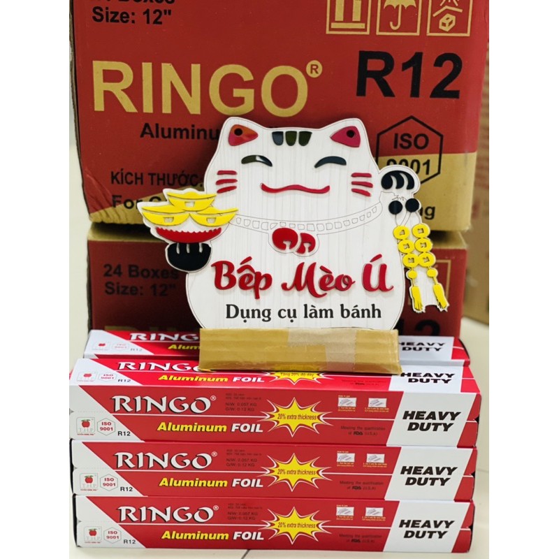 Giấy bạc Ringo R12 3mx30cm dùng để bọc và nướng thực phẩm