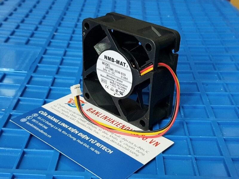 Quạt nmb 2410ml-05w-b39 24v 0.08a 6025mm