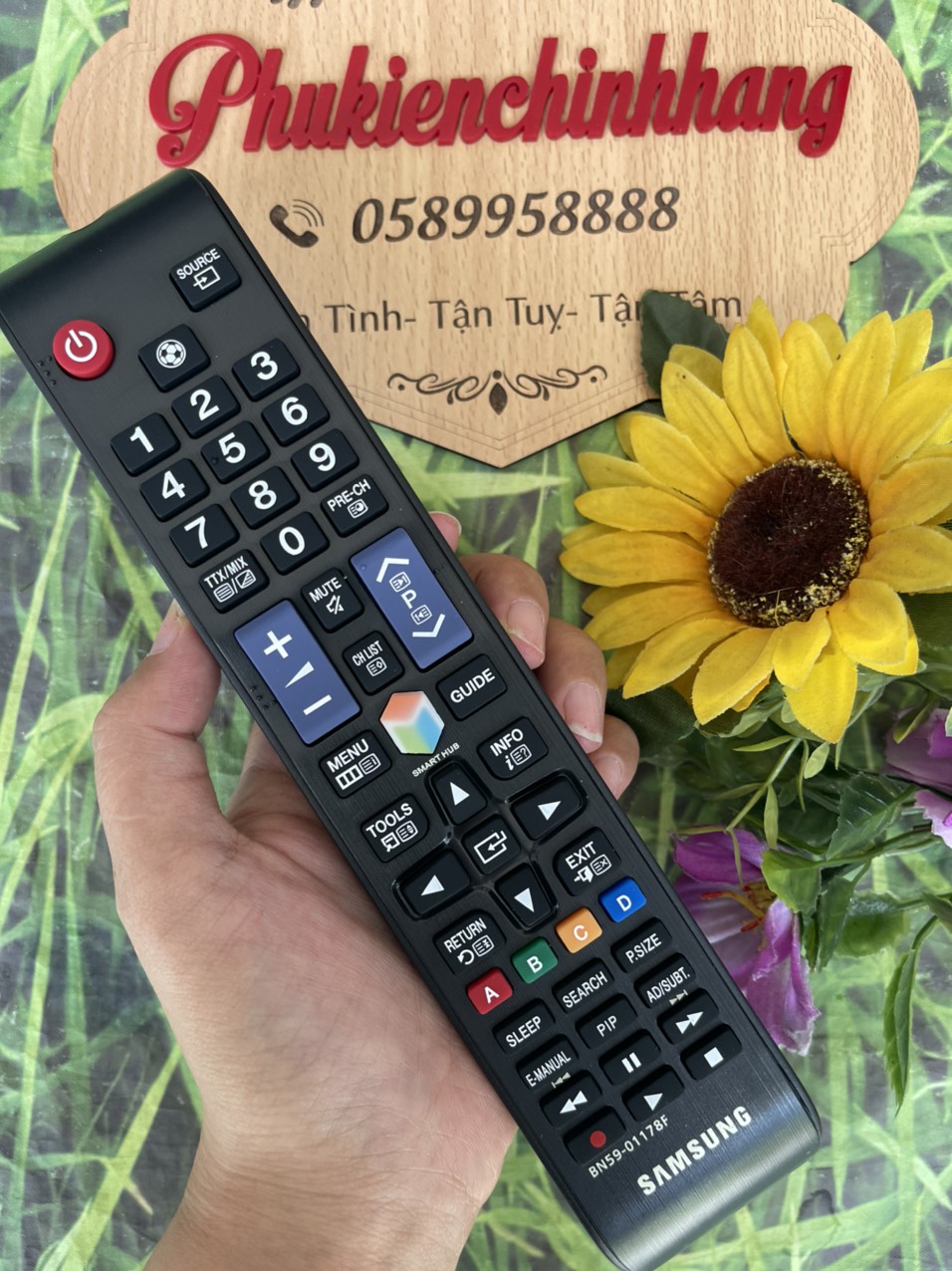Remote điều khiển tivi Samsung smart đa năng dùng cho tất cả tivi của hãng samsung