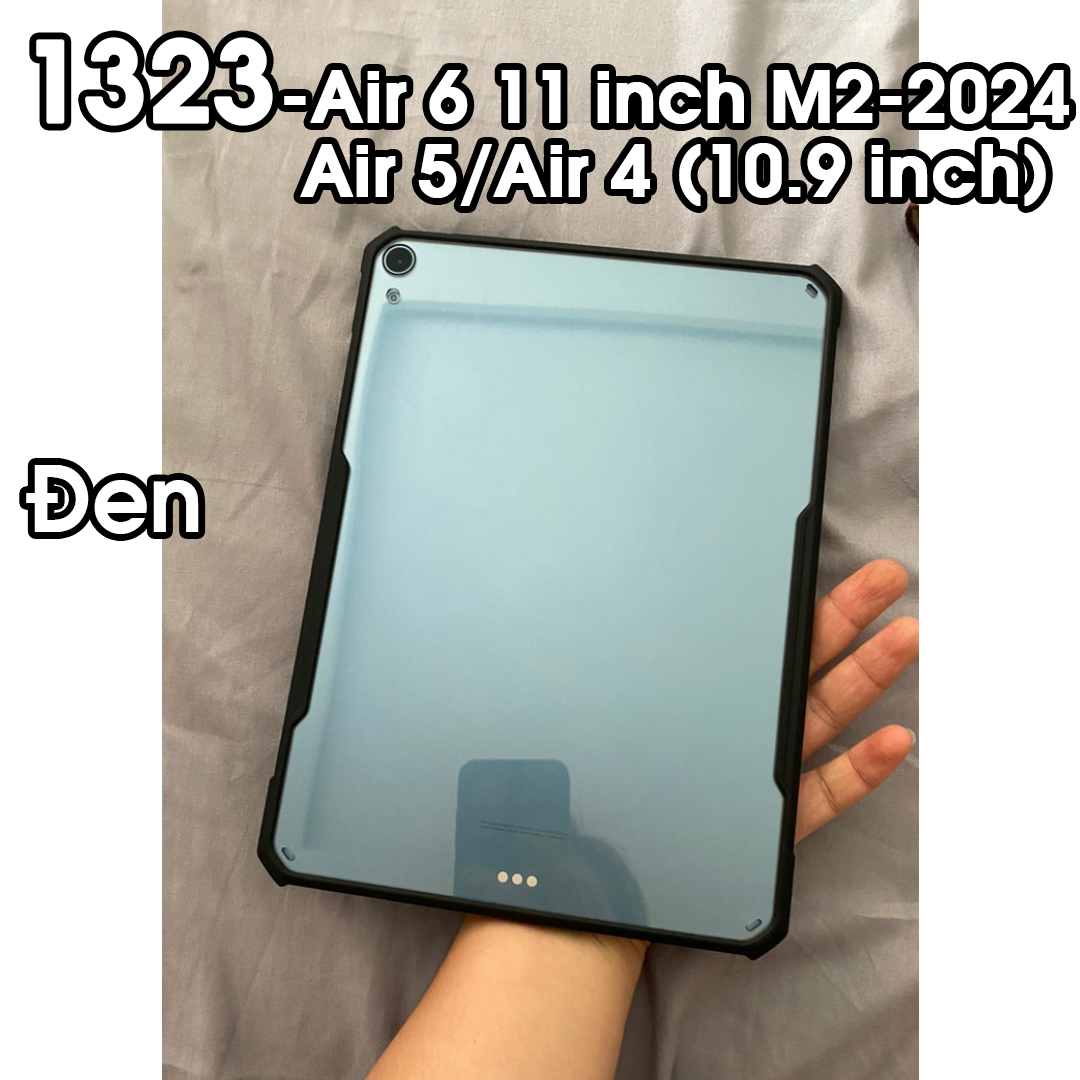 [Hỏa Tốc HCM] Ốp lưng XUNDD iPad Air 6 11/ 13 inch (M2-2024)/ Air 5 (M1-2022)/ Air 4 (2020) 10.9 inch - Mặt lưng trong, Viền TPU, Chống sốc - Beatle Series