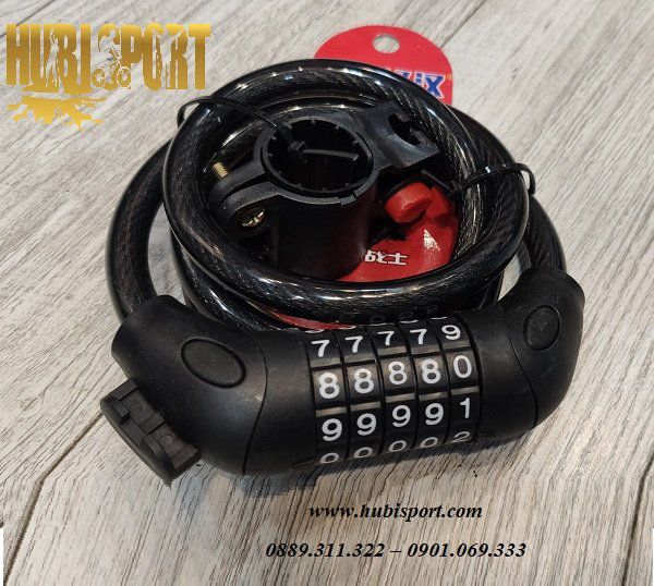 Khóa Dây 5 Số Có Thể Thay Đổi Mật Mã