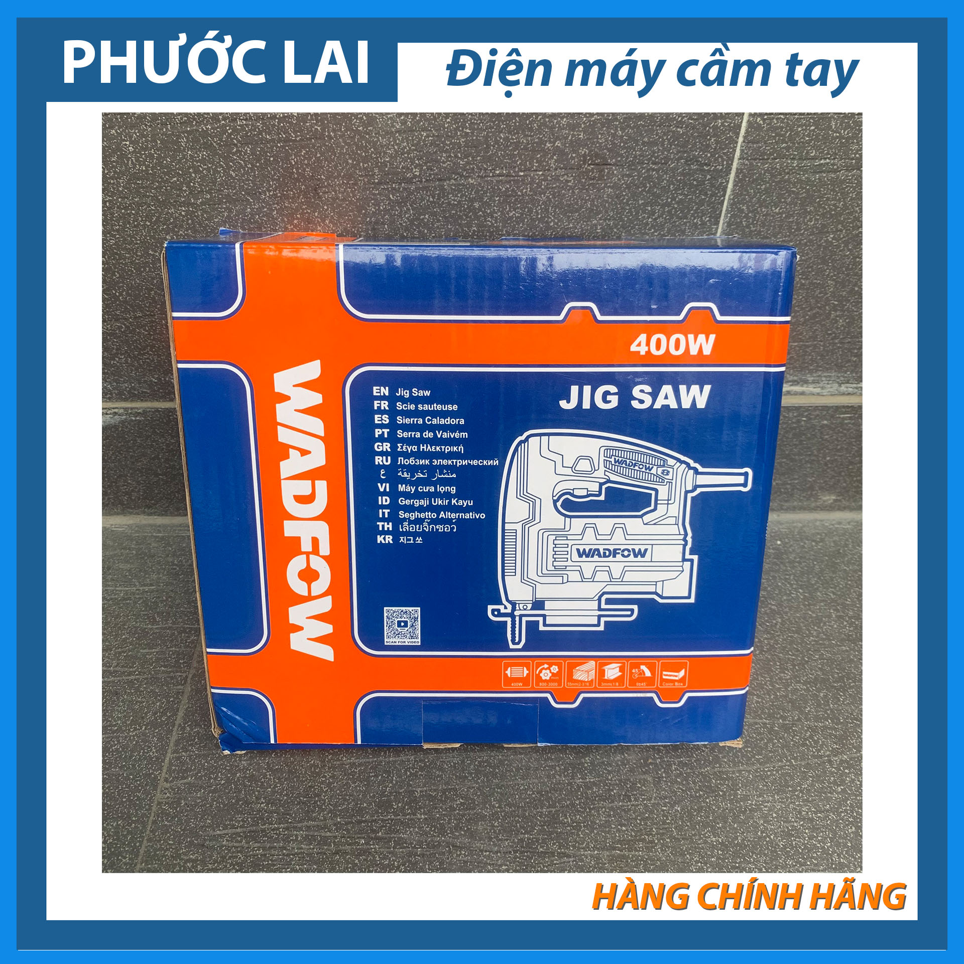 Máy cưa lọng 400W (Chính Hãng) WADFOW WJS15401