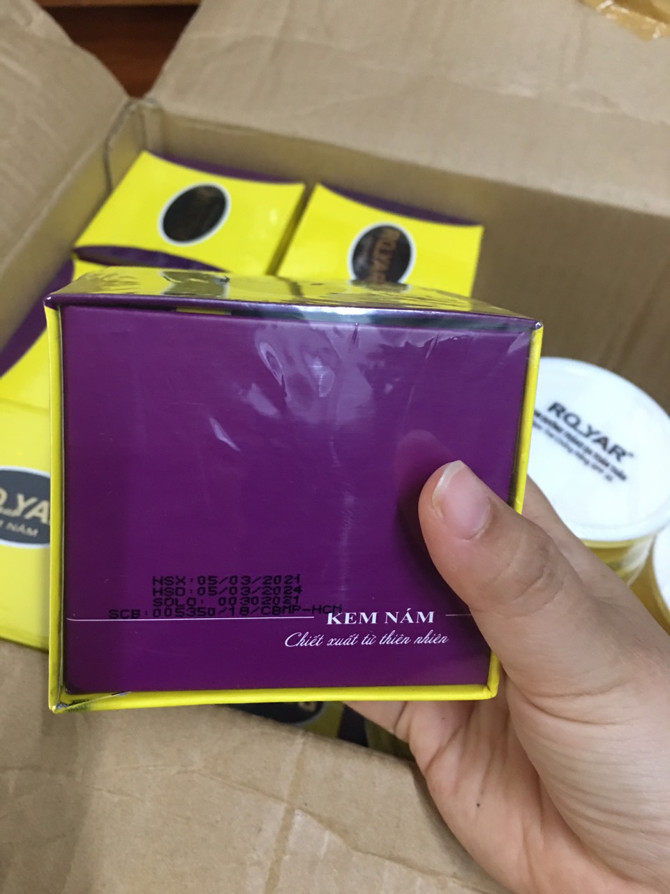 Kem Nám Cao Cấp VIP 50g Romatyar