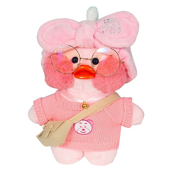 Vịt Má Hồng Dễ Thương Lalafanfan (đầy đủ phụ kiện)