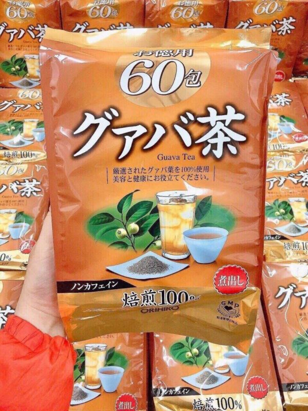 [HCM]Trà Lá Ổi GiảmCân Orihiro Guava Nhật Bản (60 Gói Lọc)