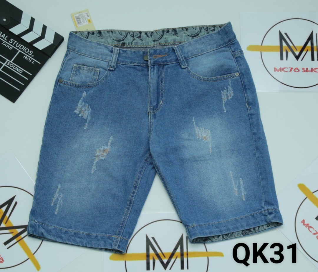 Quần short jean nam cao cấp QK81