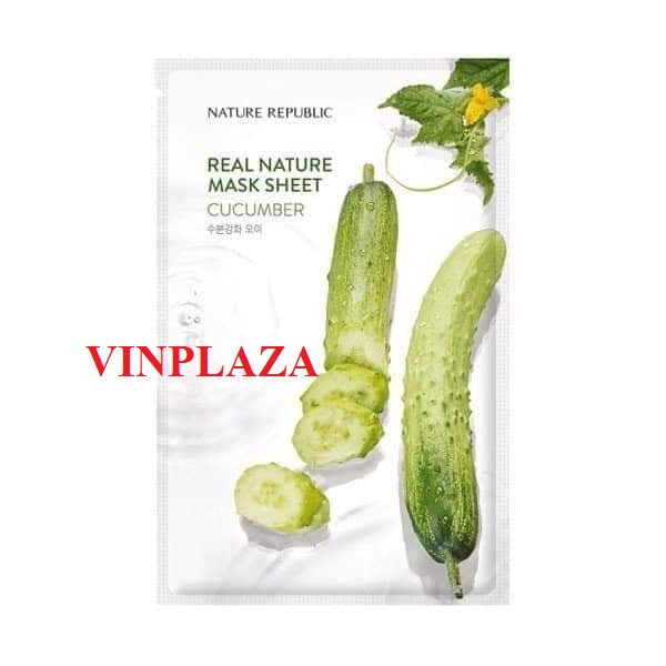 Mặt Nạ Giấy Nature Republic Real Nature Mask Sheet 14 vị - NR14V