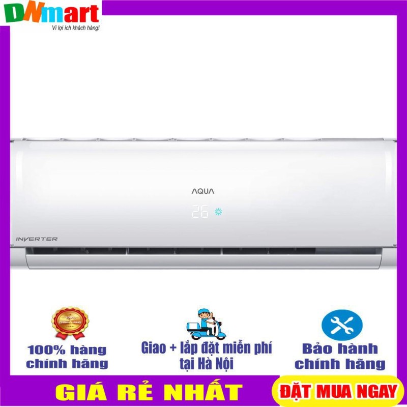 Bảng giá Điều hòa Aqua AQA-K/CRV13TH 13000btu 1 chiều inverter R32 cao cấp{VẬN CHUYỂN MIỄN PHÍ + LẮP ĐẶT TẠI HÀ NỘI}