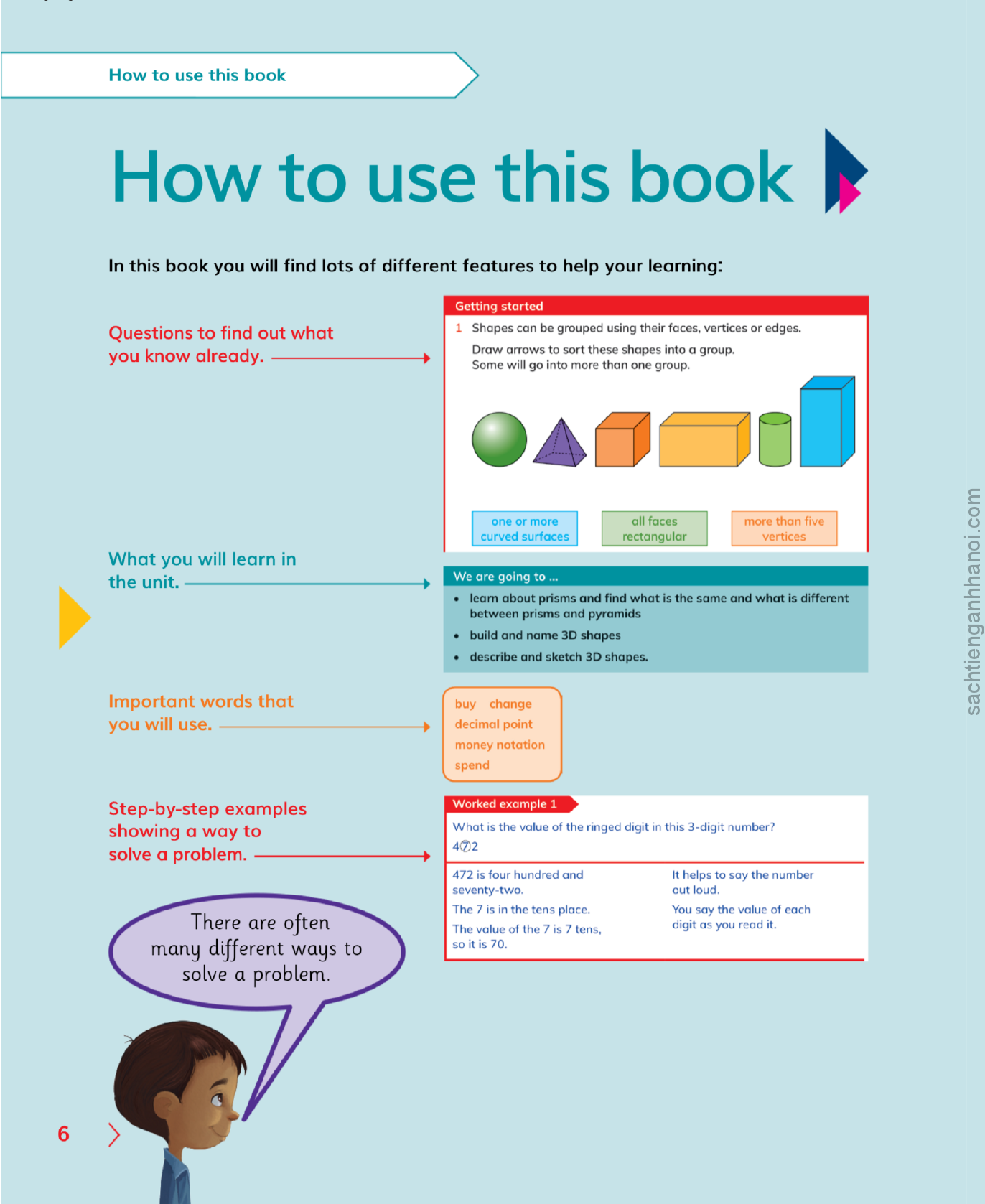 Sách Cambridge Global English, Primary science, Primary mathematics second edition stage 3