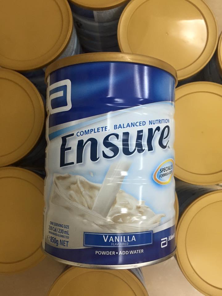 Sữa Ensure 850g, úc