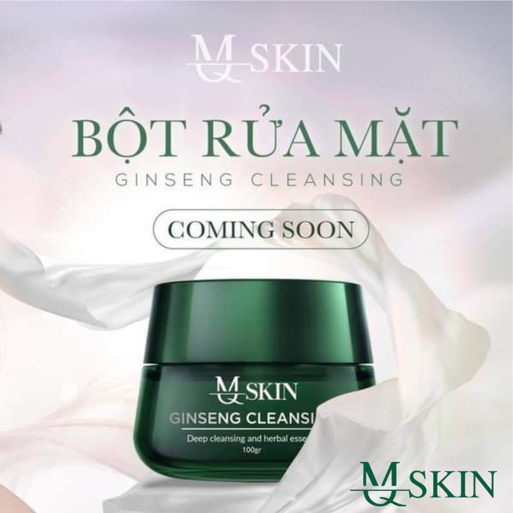 Bột rửa mặt nhân sâm MQ SKIN 50gr