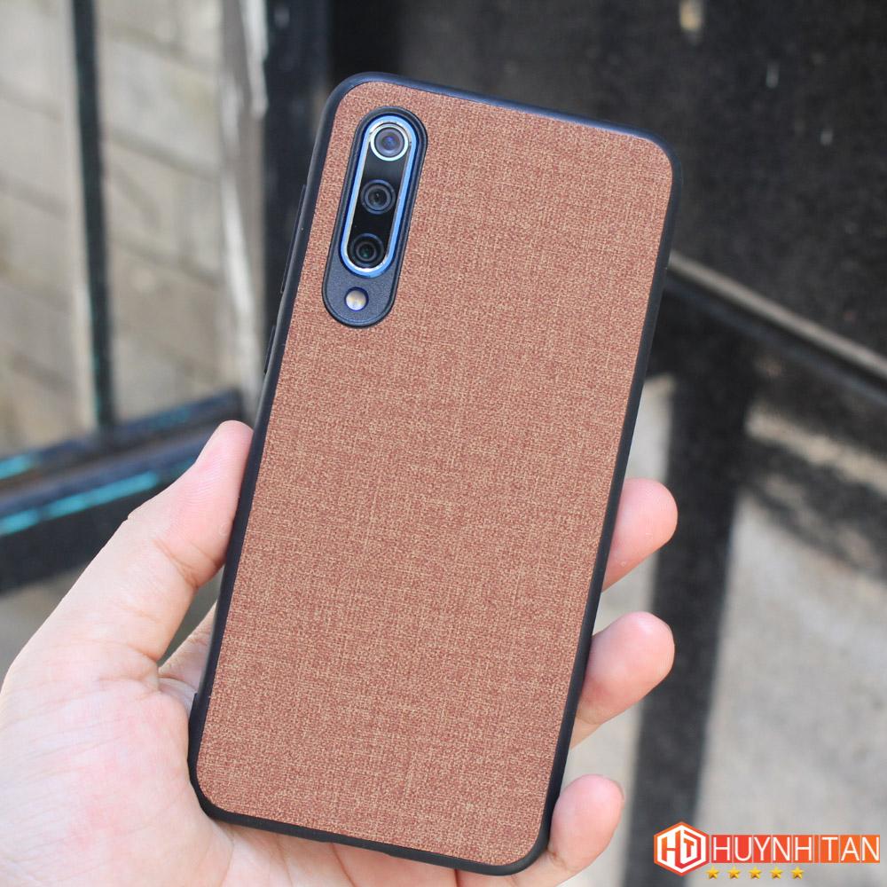 Ốp lưng Mi 9 SE vân vải jean
